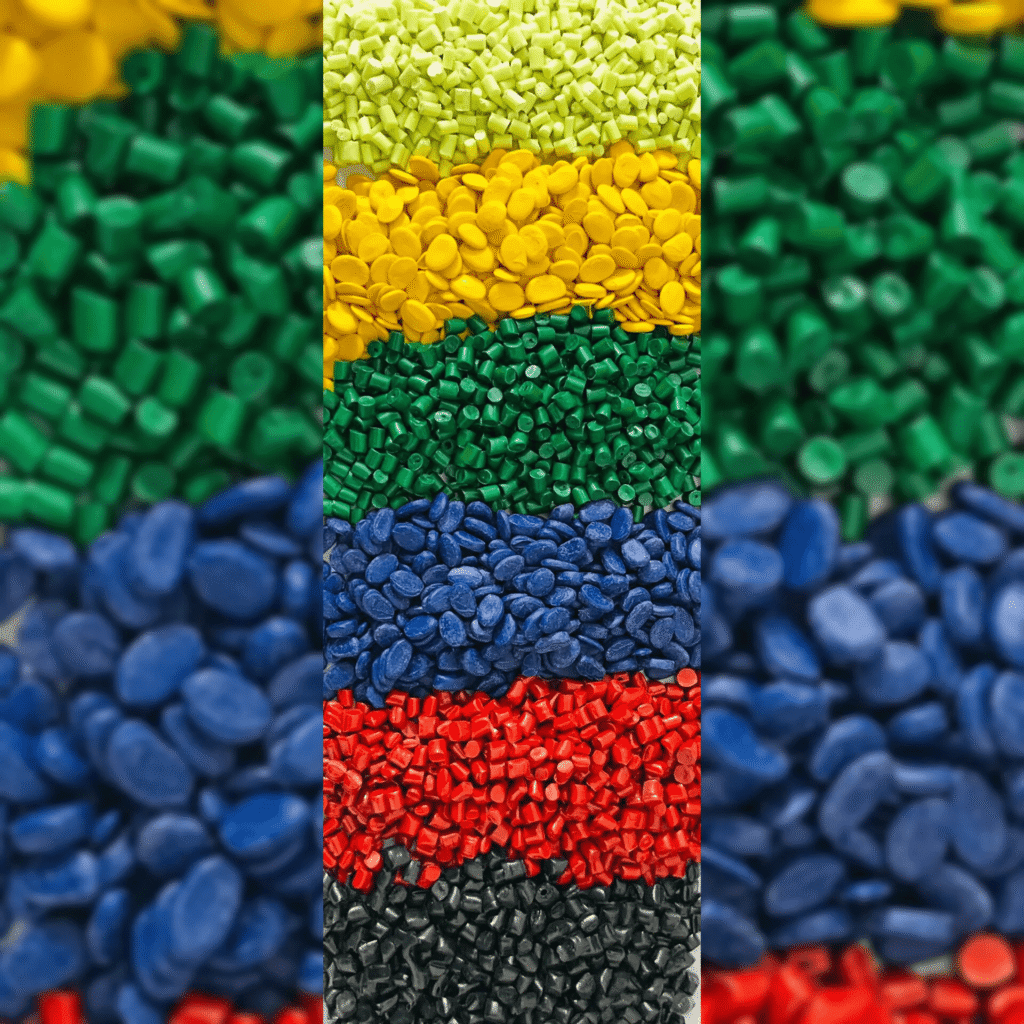 Polymer Resins or Plastic Pellets.
