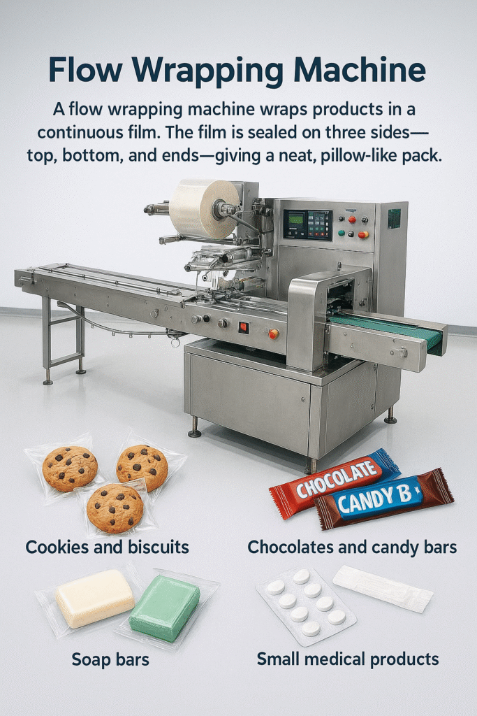Flow Wrapping Machine