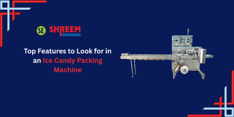 Ice Candy Packing Machine Features