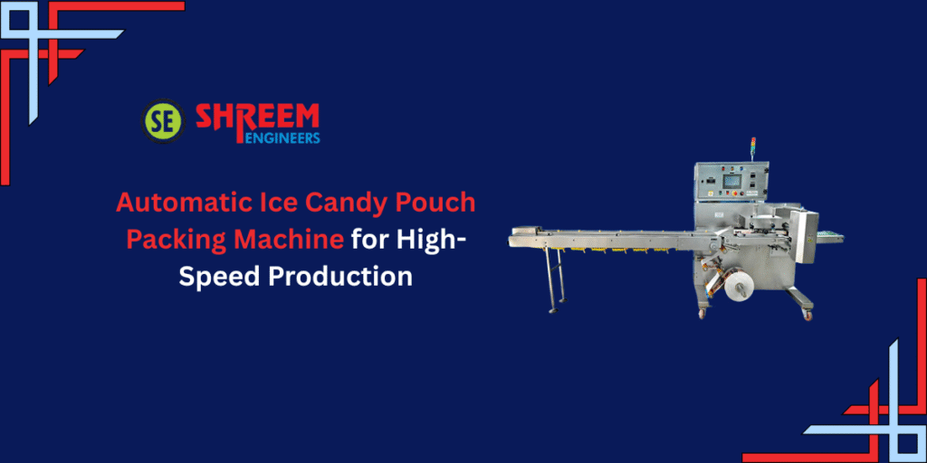 Automatic Ice Candy Pouch Packing Machine for High-Speed Production