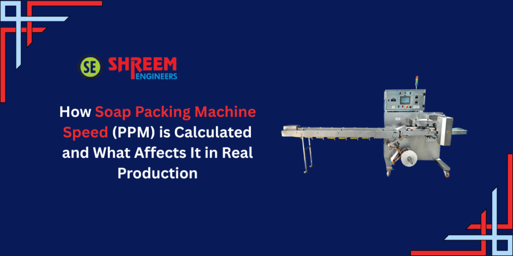 Soap Packing Machine Speed